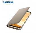 ESTUCHE SAMSUNG P/GALAXY S8 LED VIEW COVER GOLD (PN EF-NG950PFEGWW)*