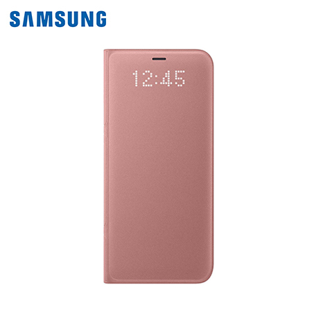 ESTUCHE SAMSUNG P/GALAXY S8 LED VIEW COVER PINK (PN EF-NG950PPEGWW)*