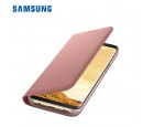 ESTUCHE SAMSUNG P/GALAXY S8 LED VIEW COVER PINK (PN EF-NG950PPEGWW)*