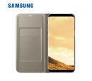 ESTUCHE SAMSUNG P/GALAXY S8 PLUS LED VIEW COVER GOLD (PN EF-NG955PFEGWW)*