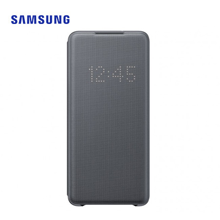 ESTUCHE SAMSUNG P/GALAXY S20+ EF-NG985P LED VIEW COVER GREY (EF-NG985PJEGWW)