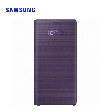 ESTUCHE SAMSUNG P/GALAXY NOTE 9 CROWN LED VIEW COVER VIOLET (PN EF-NN960PVEGWW)*