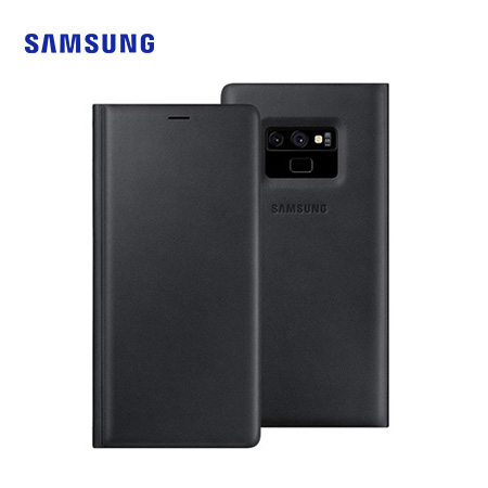 ESTUCHE SAMSUNG P/GALAXY NOTE 9 CROWN LEATHER WALLET COVER BLACK (PN EF-WN960LBEGWW)*