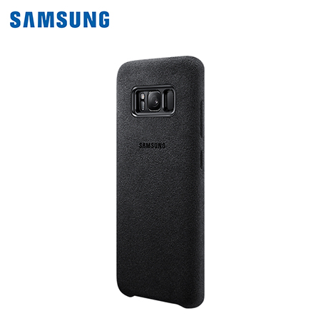 ESTUCHE SAMSUNG P/GALAXY S8 ALCANTARA COVER BLACK  (PN EF-XG950ASEGWW)*