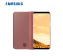 ESTUCHE SAMSUNG P/GALAXY S8 PLUS CLEAR VIEW STANDING COVER PINK (PN EF-ZG955CPEGWW)*