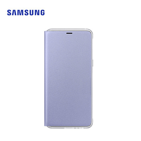 ESTUCHE SAMSUNG A8 FLIP COVER NEON ORCHID GRAY (PN EF-FA530PVEGWW)*