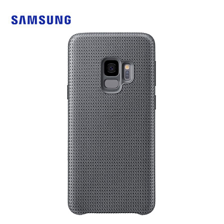 ESTUCHE SAMSUNG P/GALAXY S9 HYPERKNIT COVER GRAY (PN EF-GG960FJEGWW)*