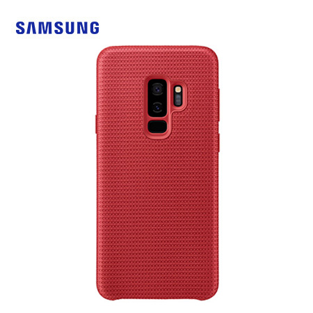 ESTUCHE SAMSUNG P/GALAXY S9 PLUS  HYPERKNIT COVER RED (PN EF-GG965FREGWW)*