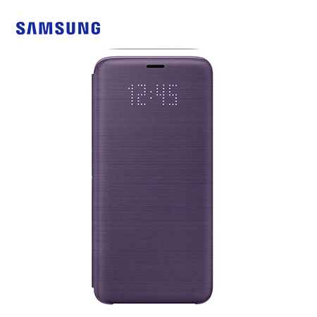 ESTUCHE SAMSUNG P/GALAXY S9 LED VIEW COVER VIOLET (PN EF-NG960PVEGWW)*