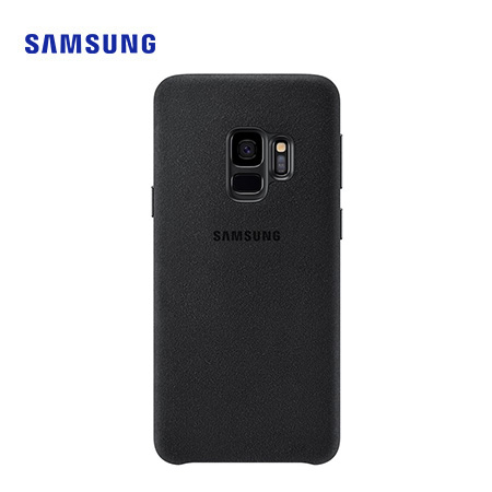 ESTUCHE SAMSUNG P/GALAXY S9 ALCANTARA COVER BLACK  (PN EF-XG960ABEGWW)*