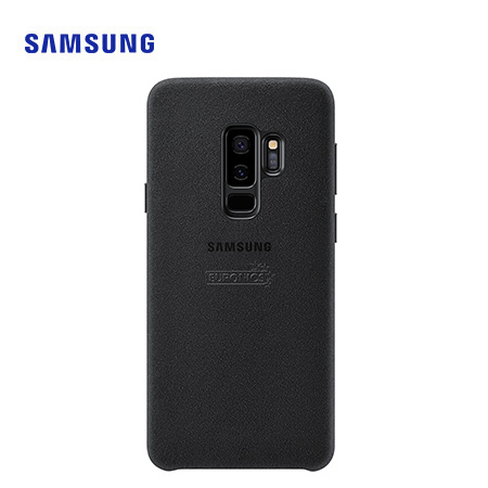 ESTUCHE SAMSUNG P/GALAXY S9 PLUS ALCANTARA COVER BLACK (PN EF-XG965ABEGWW)*