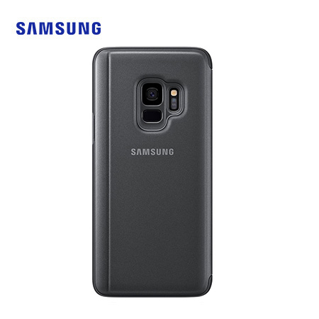 ESTUCHE SAMSUNG P/GALAXY S9 CLEAR VIEW STANDING COVER BLACK  (PN EF-ZG960CBEGWW)*