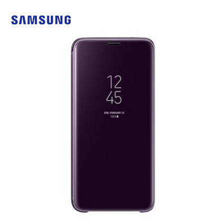 ESTUCHE SAMSUNG P/GALAXY S9 CLEAR VIEW STANDING COVER VIOLET  (PN EF-ZG960CVEGWW)*