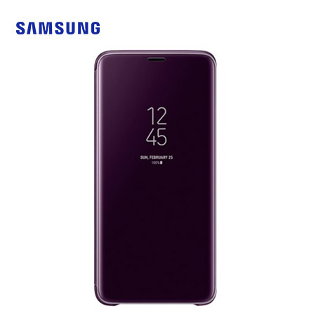 ESTUCHE SAMSUNG P/GALAXY S9 PLUS CLEAR VIEW STANDING COVER VIOLET  (PN EF-ZG965CVEGWW)*