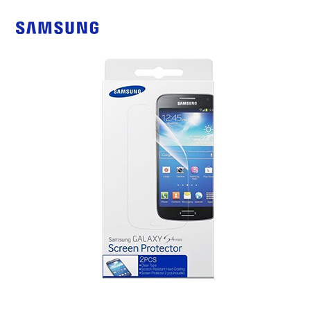 PROTECTOR DE PANTALLA SAMSUNG P/GALAXY S4 MINI 2PCS (PN ET-FI919CTEGWW)*