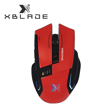 MOUSE XBLADE GAMING SNIPER 3200 DPI 4 LIGHT RED (GXB-G909)