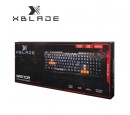 TECLADO XBLADE GAMING RAPTOR K328 MULTIMEDIA USB BLACK/ORANGE (PN GXB-K328)