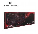 TECLADO XBLADE GAMING STORM K636L MULTIMEDIA FULL ILUMINACION MULTICOLOR BLACK (GXB-K636L)