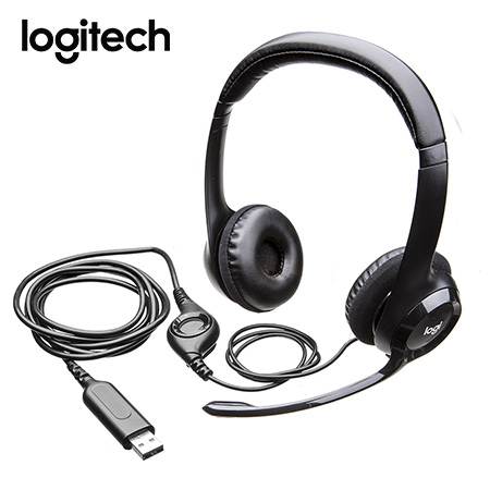 AUDIFONO C/MICROF. LOGITECH H390 PACK 10 UNID. BULK USB (981-000912)