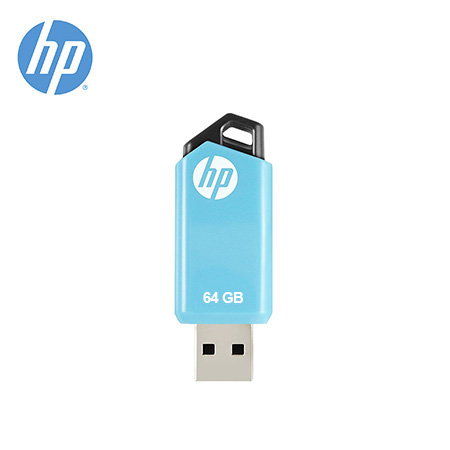 MEMORIA HP USB 2.0 V150W 64GB BLUE/BLACK (HPFD150W-64)