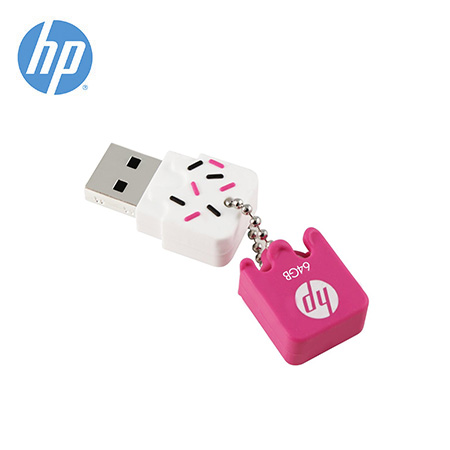 MEMORIA HP USB V178P 64GB PINK/WHITE (PN HPFD178P-64P)