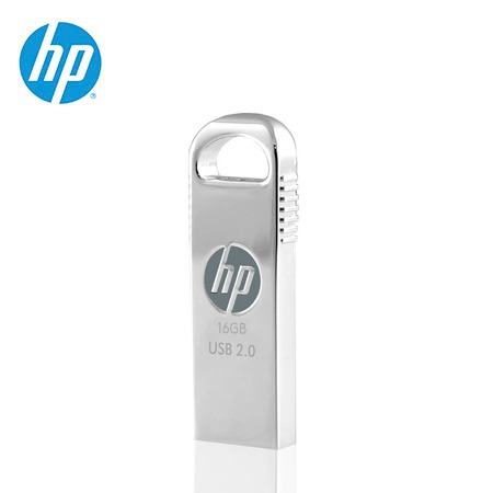 MEMORIA HP USB V206W 16GB 2.0 SILVER (HPFD206W-16)