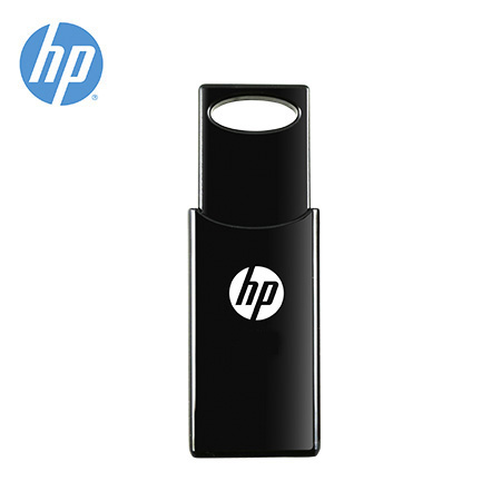 MEMORIA HP USB V212B 64GB RETRACTIL BLACK (PN HPFD212B-64P)