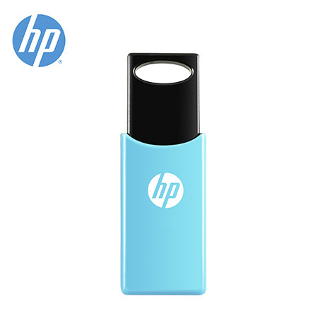 MEMORIA HP USB V212LB 16GB RETRACTIL CELESTE (PN HPFD212LB-16P)