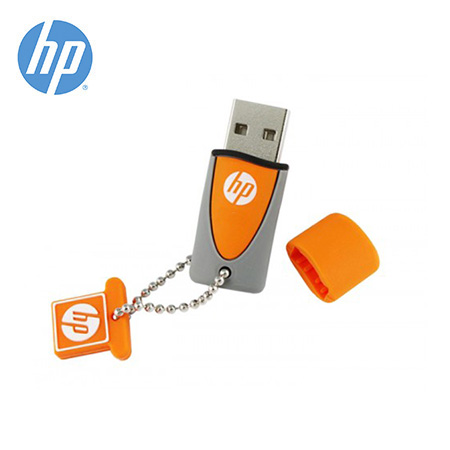 MEMORIA HP USB V245O 16GB ORANGE/GRAY (PN HPFD245O-16P)