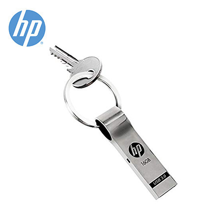 MEMORIA HP USB V285W 16GB SILVER C/LLAVERO (PN HPFD285W-16P)