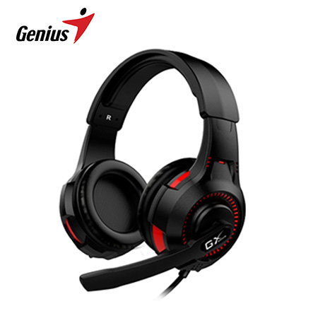 AUDIFONO C/MICROF. GENIUS HS-G600V VIBRATION BLACK (PN 31710015400)