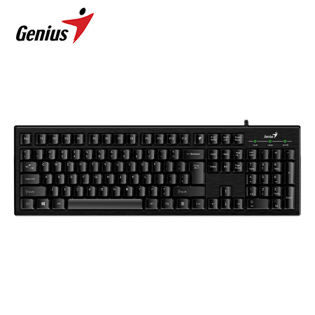 TECLADO GENIUS SMART KB-101 USB SP BLACK (PN 31300006401)