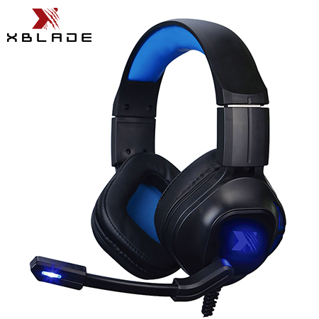 AUDIFONO C/MICROF. XBLADE GAMING MONSTER 7 LIGHT BLACK/BLUE (GXB-HG8944)