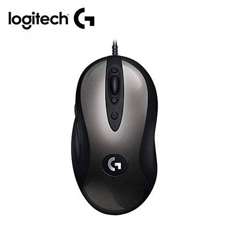 MOUSE LOGITECH G MX518 LEGENDARY HERO16K 16000 DPI BLACK/SILVER (910-005543)