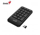 TECLADO NUMERICO GENIUS NUMPAD 1000 WIRELESS USB CHOCOLATE KEYS BLACK(31320003400)