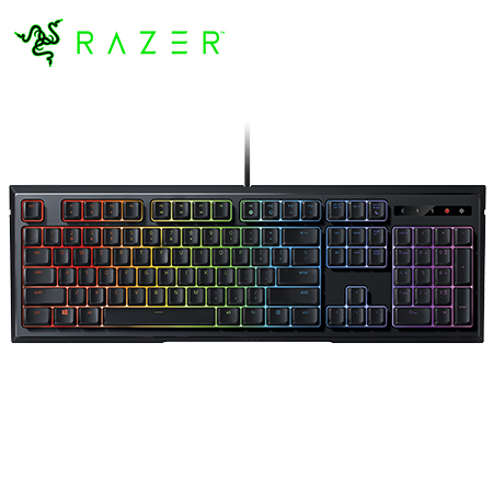 TECLADO RAZER ORNATA CHROMA MECHANICAL-MEMBRANE GAMING USB BLACK SP (RZ03-02041000-R311)*