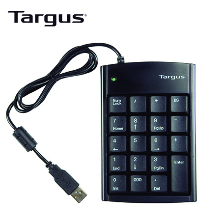 TECLADO NUMERICO TARGUS USB 2PORT (PAUK10U)