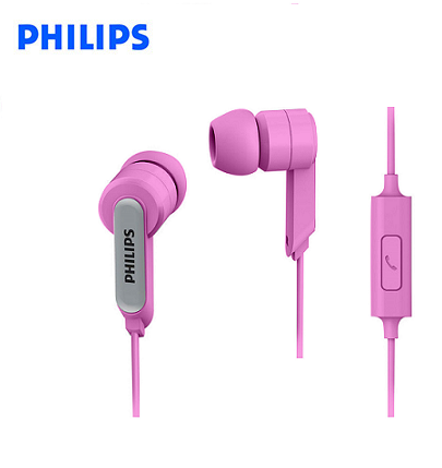 AUDIFONO PHILIPS SHE1405 C/MICROF. PINK (PN SHE1405PKS/27)*