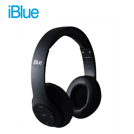 AUDIFONO C/MICROF. IBLUE SCREAM M028 BLUETOOTH/FM/MICRO SD BLACK (PN M028-BK)