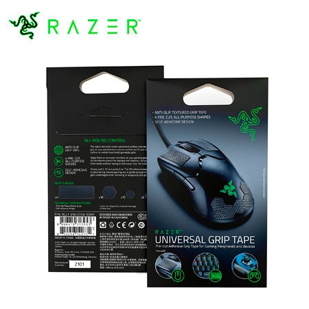 CINTA ADHESIVA DE AGARRE RAZER UNIVERSAL GRIP TAPE BLACK (RC21-01670100-R3M1)