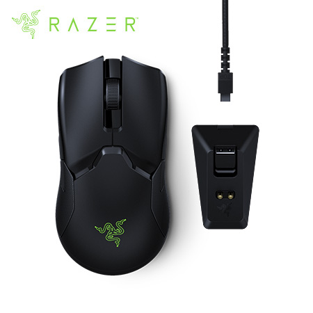 MOUSE RAZER VIPER ULTIMATE WIRELESS HYPERSPEED 20K DPI FOCUS+ CHROMA W/DOCK BLACK (RZ01-03050100-R3U1)