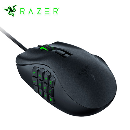 MOUSE RAZER NAGA X MMO 18K DPI SWITCH OPTICO CHROMA BLACK (RZ01-03590100-R3U1)