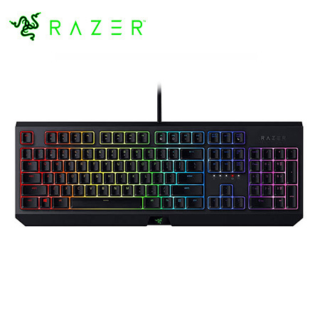 TECLADO RAZER BLACKWIDOW MECHANICAL GREEN SWITCH CHROMA BLACK (RZ03-02861400-R311)