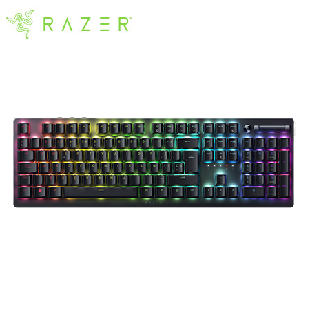 TECLADO RAZER DEATHSTALKER V2 LOW PROFILE OPTO MECHANICAL USB-C SWITCH RED SP CHROMA BLACK (RZ03-04501100-R311)