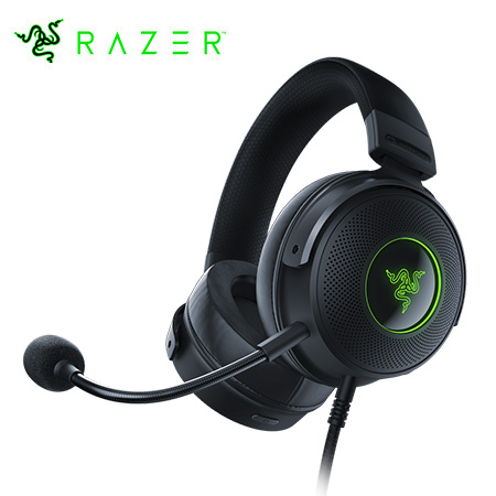 AUDIFONO C/MICROF. RAZER KRAKEN V3 USB HYPERSENSE THX BLACK (RZ04-03770100-R3U1)