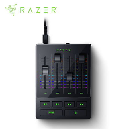 MEZCLADOR DE AUDIO RAZER 4 CANALES USB CHROMA BLACK (RZ19-03860100-R3U1)