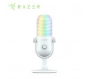 MICROFONO RAZER SEIREN V3 CHROMA USB STREAMING SUPERCARDIOIDE C/N SENSOR TOUCH SILENT WHITE (RZ19-05060200-R3U1)