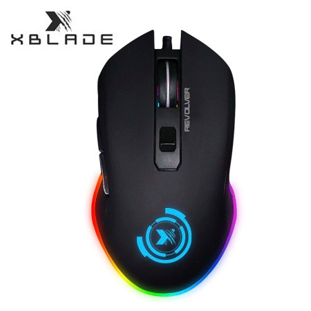 MOUSE XBLADE GAMING REVOLVER 4800 DPI RGB BLACK (GXB-MG485)