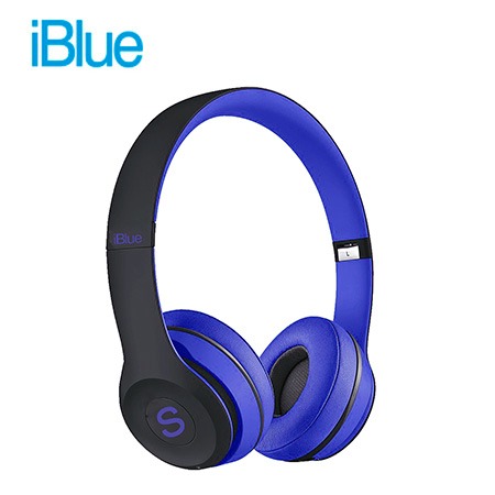 AUDIFONO C/MICROF. IBLUE SCREAM S019 BLUETOOTH/FM/MICRO SD BLACK/BLUE (PN S019-BB)