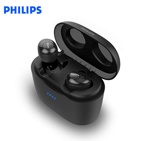 AUDIFONO C/MICROF. PHILIPS TRUE WIRELESSS HB2515BK  BT UP BEAT USB A-MICRO USB BLACK*